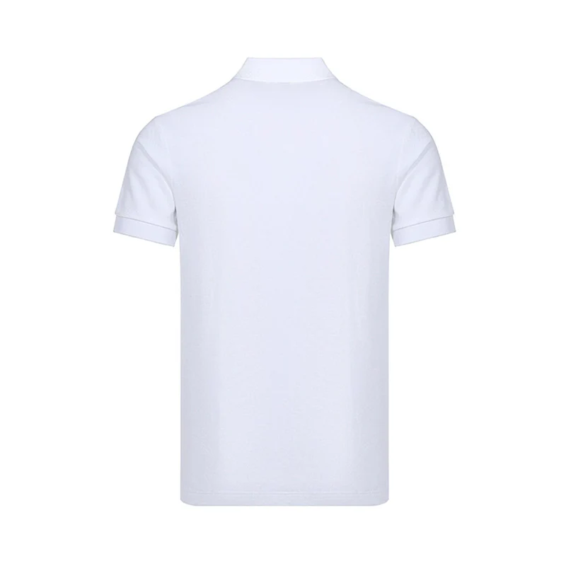 áo thun có cổ Burberry Logo-Emboired Cotton Polo Shirt White 8014005 authentic tại blankroom hà nội, việt nam