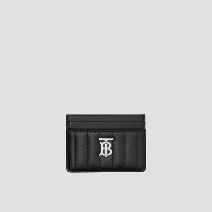 Burberry Lola Quilted Card Case Lola In Black 8064826
