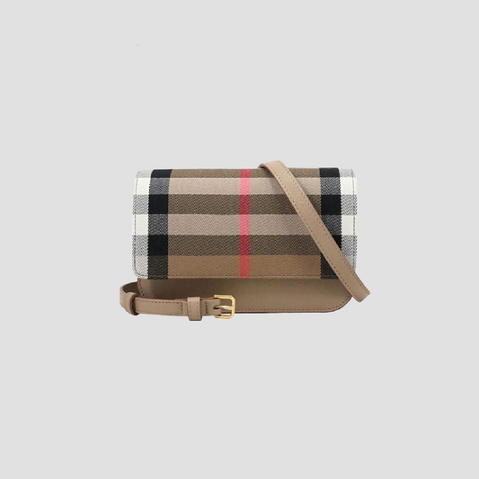 BURBERRY MADISON MX CROSSBODY BAG BEIGE 80844941