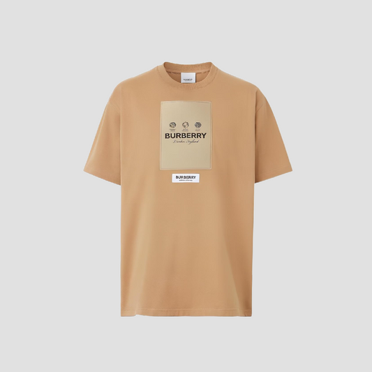 Burberry Sergio T-Shirt In Beige 80575301
