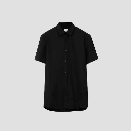 Burberry Shefford Short-sleeve Shirts In Black 8084280