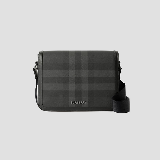 BURBERRY SMALL ALFRED MESSENGER BAG CHARCOAL 80721731