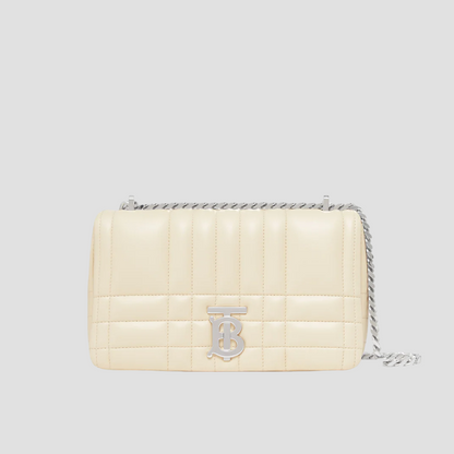 Burberry Small Lola Bag In Pale Vanilla 80595161