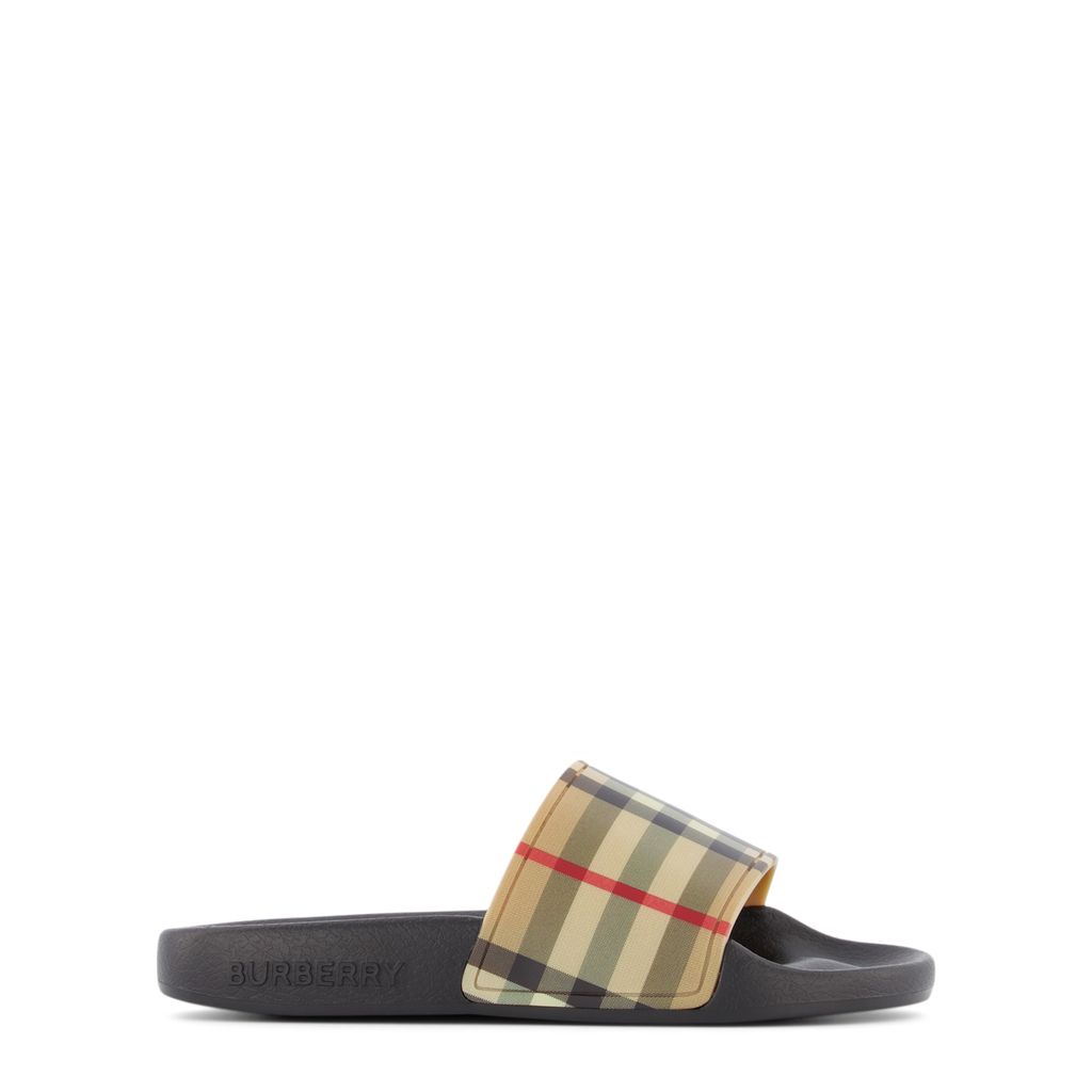 dép nam nữ BURBERRY VINTAGE CHECK SLIDES 80270701 authentic tại sài gòn, tp hcm