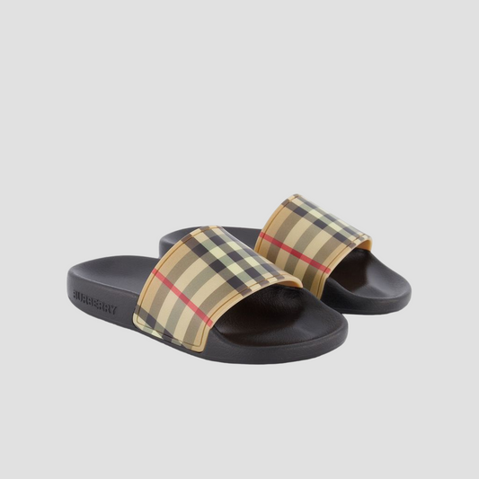 BURBERRY VINTAGE CHECK SLIDES 80270701
