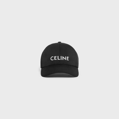 mặt trước CELINE BLACK BASEBALL CAP IN COTTON 2AUA1969P.38NO