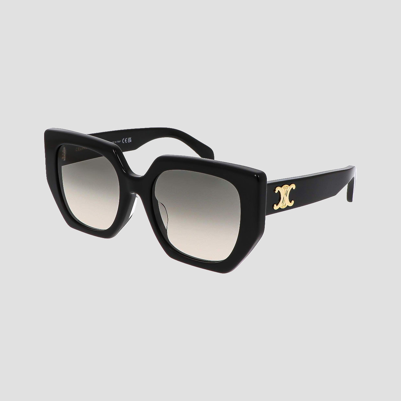 Celine CL40239F 01F Butterfly Triomphe Sunglasses In Acetate