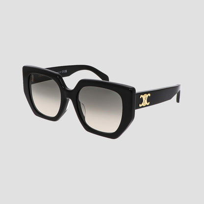 Celine CL40239F 01F Butterfly Triomphe Sunglasses In Acetate
