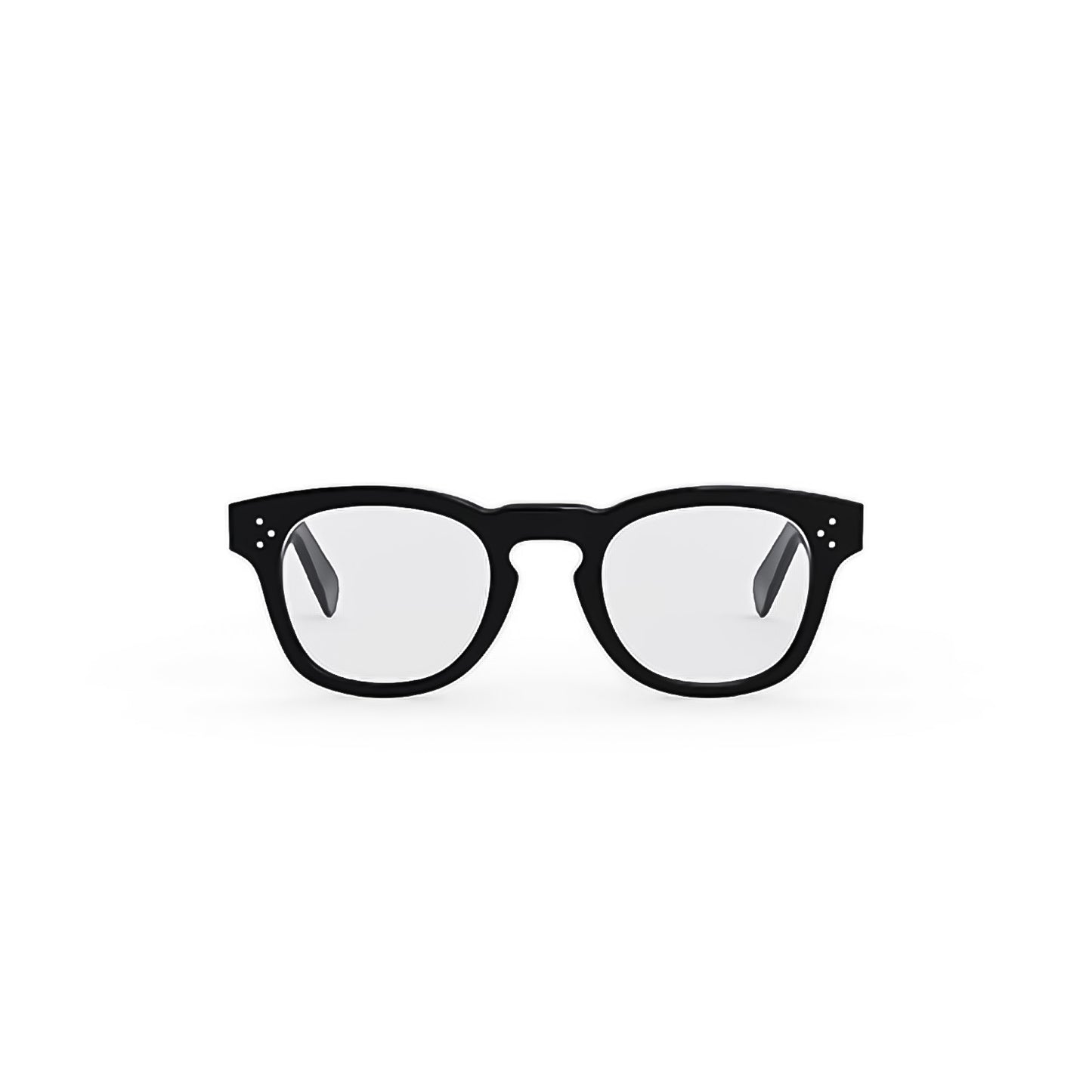 Portrait of Celine CL50118I 001 3 Dots HD Eyeglasses on a white background