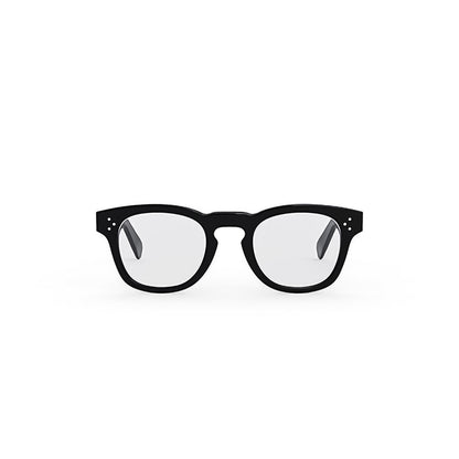 Portrait of Celine CL50118I 001 3 Dots HD Eyeglasses on a white background