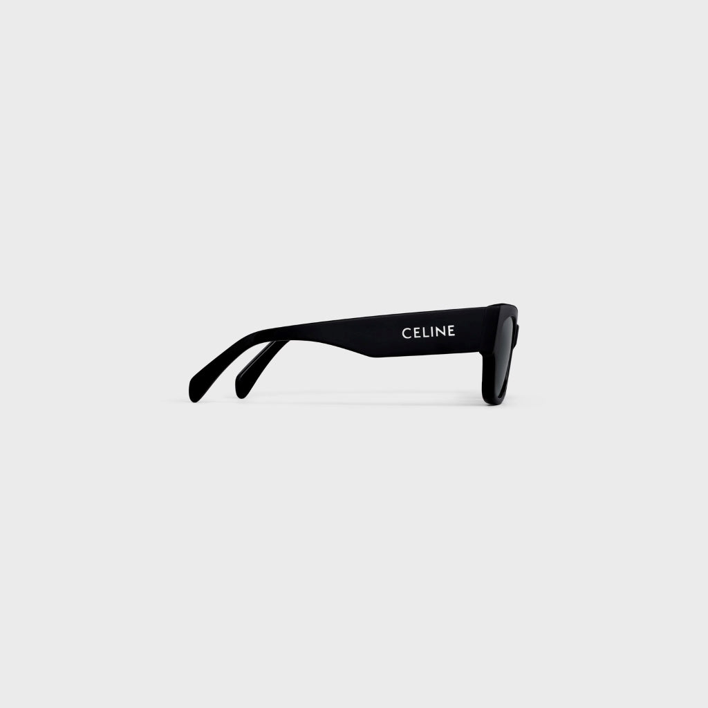 mắt kính râm CELINE MONOCHROMS 01 SUNGLASSES IN ACETATE BLACK 4S197CPLB 38NO authentic tại blankroom hà nội, việt nam