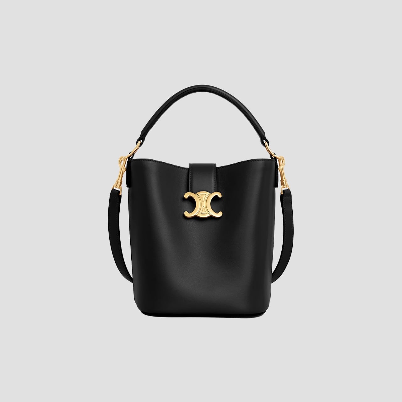 Celine Small Bucket Louise In Smooth Calfskin Black 119173FX9.38NO