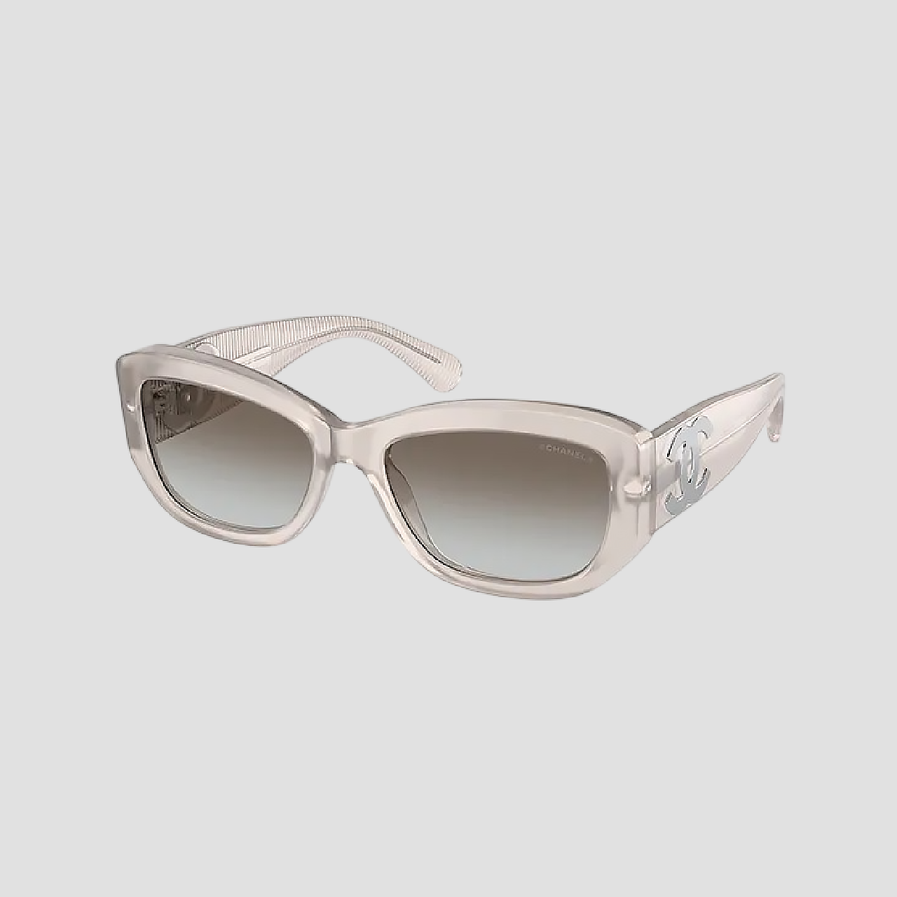 CHANEL CH5493 1730S6 RECTANGULAR LIGHT GREY SUNGLASSES