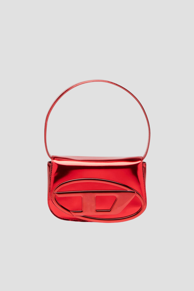 DIESEL 1DR MIRRORED RED BAG