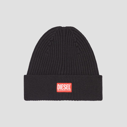 Diesel K-CODER-H 2x2 Beanie Black A095040DAOB9XX