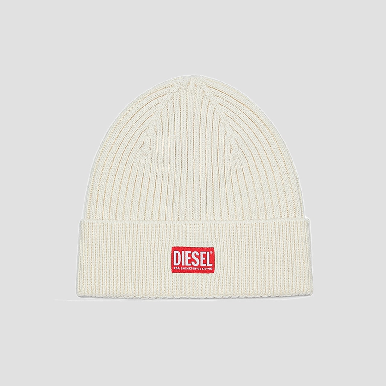 Diesel K-CODER-H 2x2 Beanie White A095040DAOB1AB