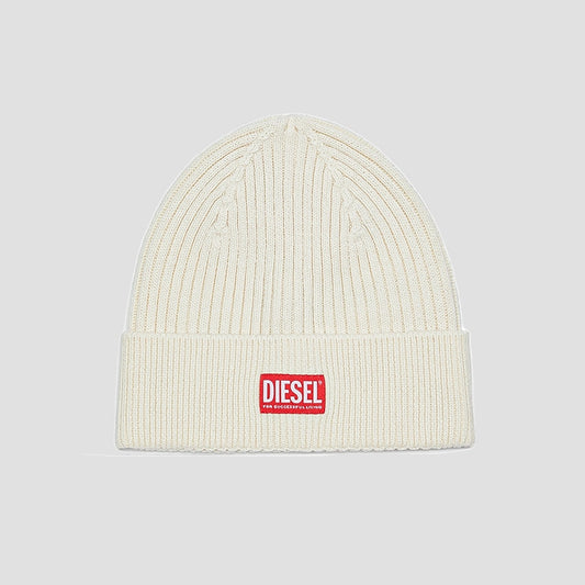 Diesel K-CODER-H 2x2 Beanie White A095040DAOB1AB