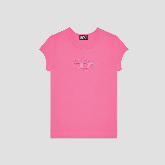 Diesel T‑Angie Pink T-Shirt A062680AFAA3AP