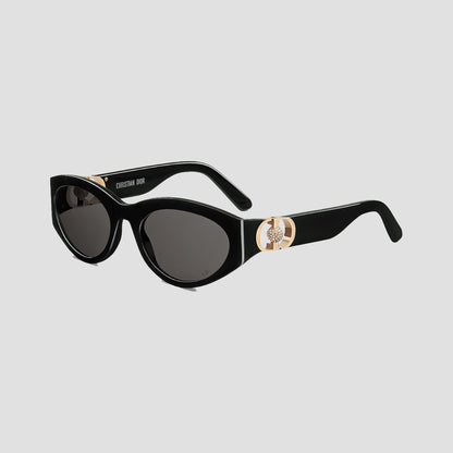 Dior 30Montaigne B7I 10A0 Black Oval Sunglasses