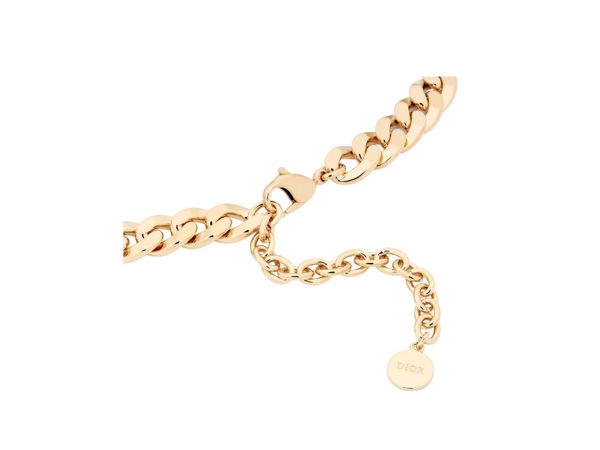 phần khoá cài của vòng cổ Dior Danseuse Étoile Choker Necklace N0519DSEMT_D300