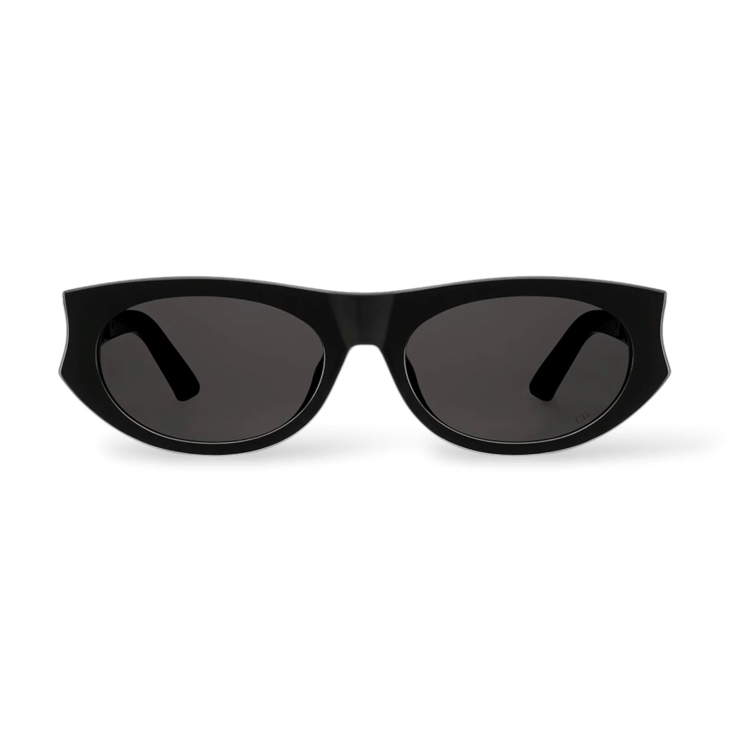 Front Dior DiorGlow B2F 10A0 Butterfly Sunglasses on a white background
