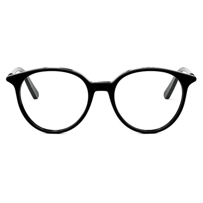 Front Dior MINI CD O R5I 1100 Round Eyeglasses on a white background