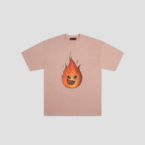 DREW HOUSE DREW FLAME DUSTY ROSE TEE