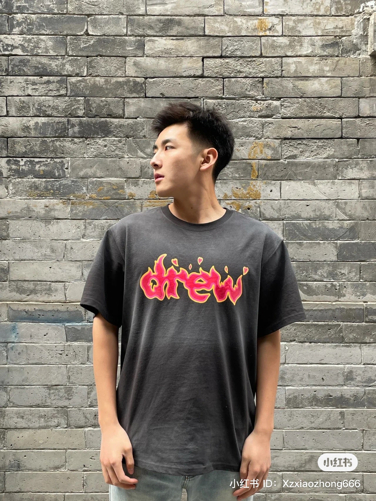 áo DREW HOUSE LIT DREW FADED BLACK TEE Authentic tại BlankRoom Việt Nam