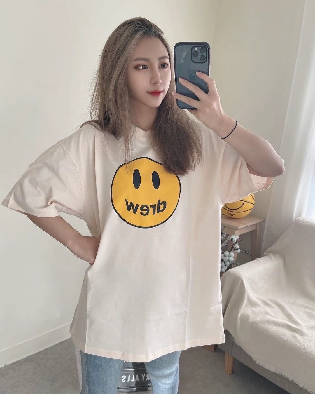 DREW HOUSE MASCOT CREAM TEE Authentic tại BlankRoom Việt Nam