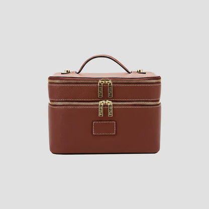 Etoile Duo Vanity Case Ginger Brown