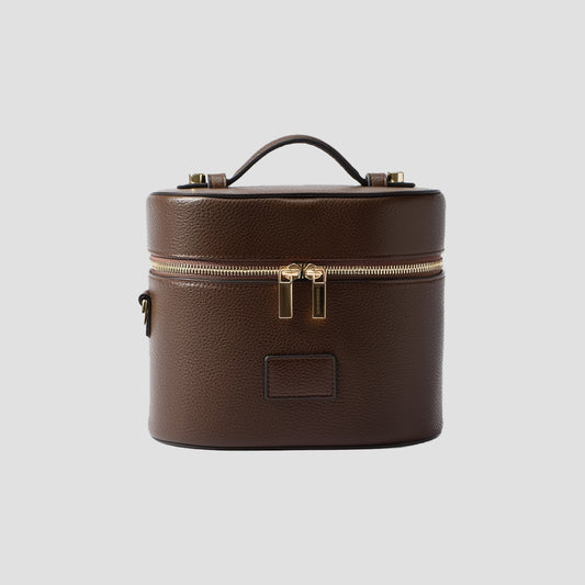 Etoile Oval Toiletry Case Espresso