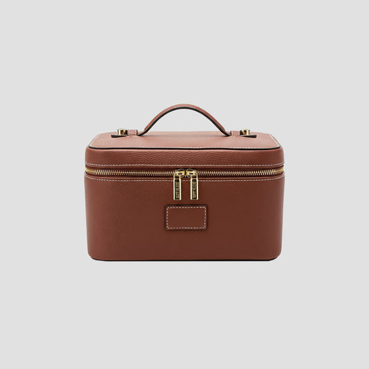 Etoile Vanity Case Ginger Brown