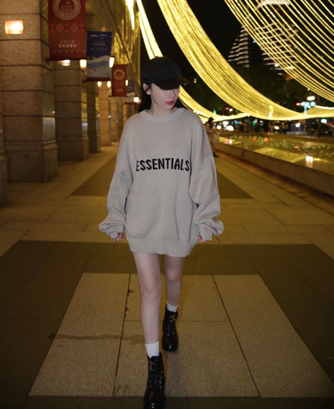 Fear Of God Essentials Hoodie Essentials Knitted Jumper Fear Of