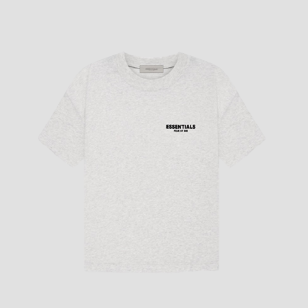 FEAR OF GOD ESSENTIAL LIGHT OATMEAL T-SHIRT