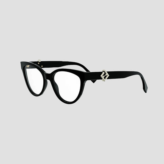 Fendi FE50134I-001 FF Diamonds Black Eyeglasses