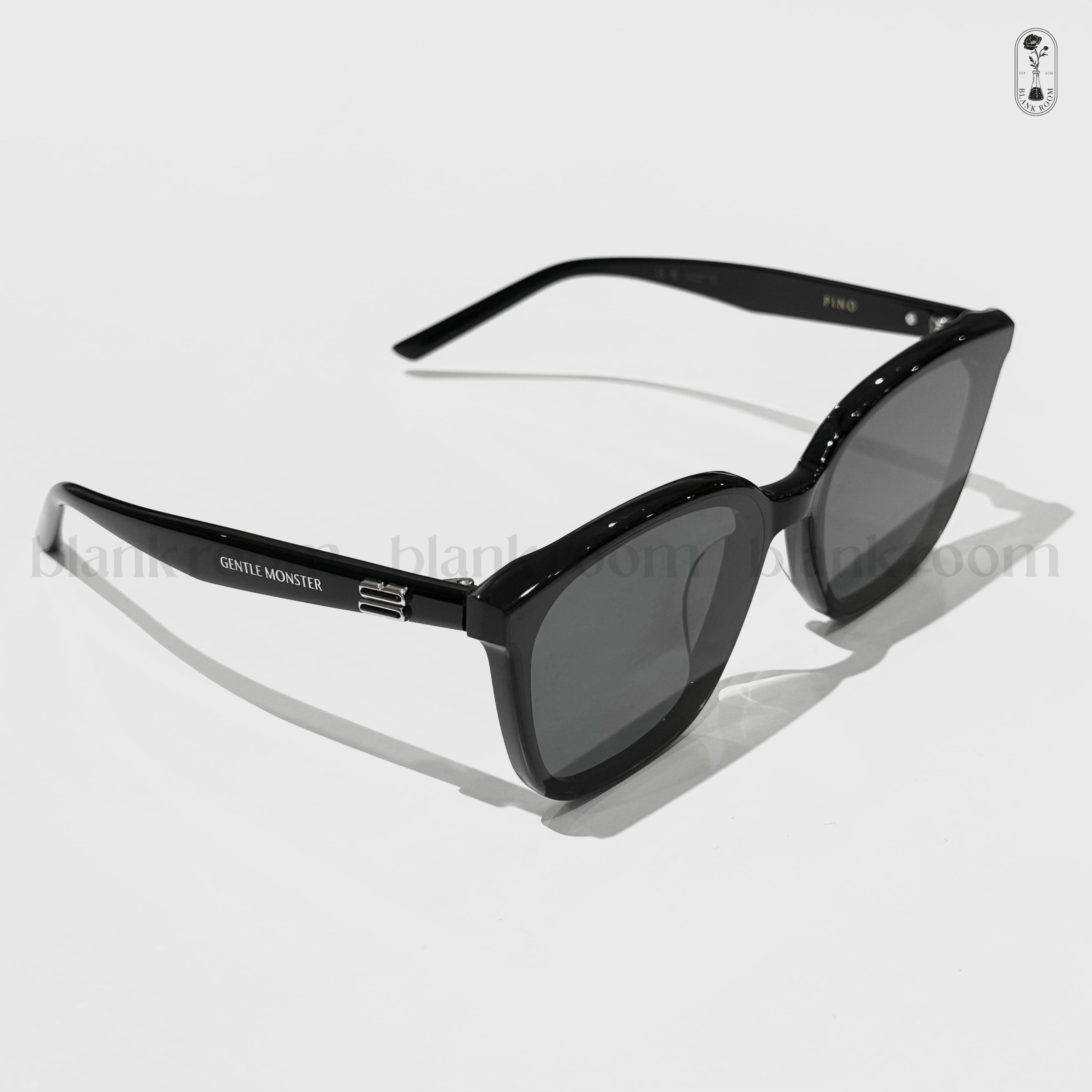 Gentle Monster - GM Pino 01 Square Sunglasses | Black Acetate