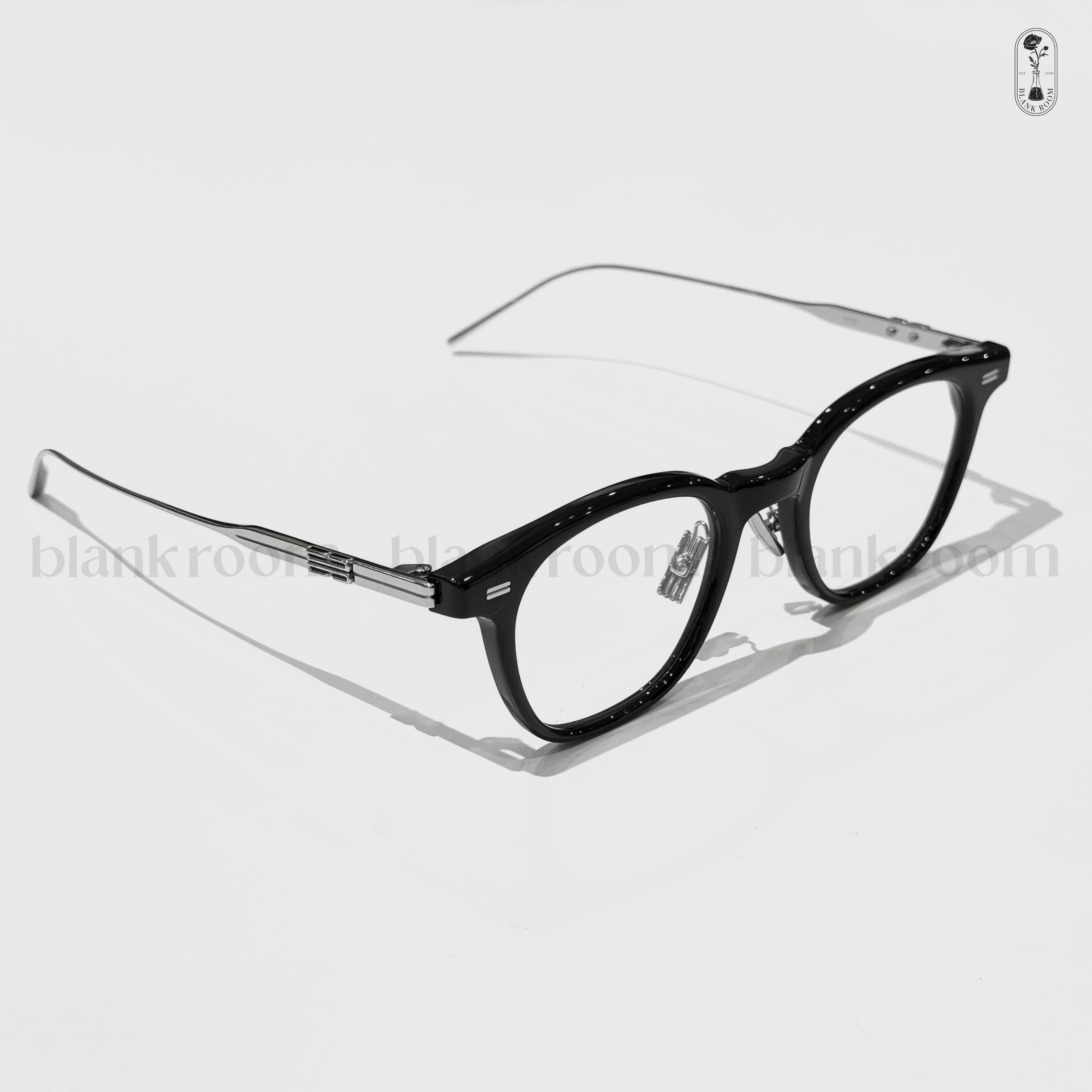 Gentle Monster Rob 01 Square Optical Glasses | Black Frame – Blank