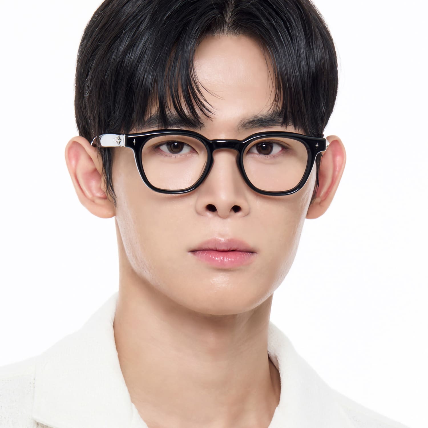 Gentle Monster - GM Vonzo 01 Square Glasses | Black Acetate