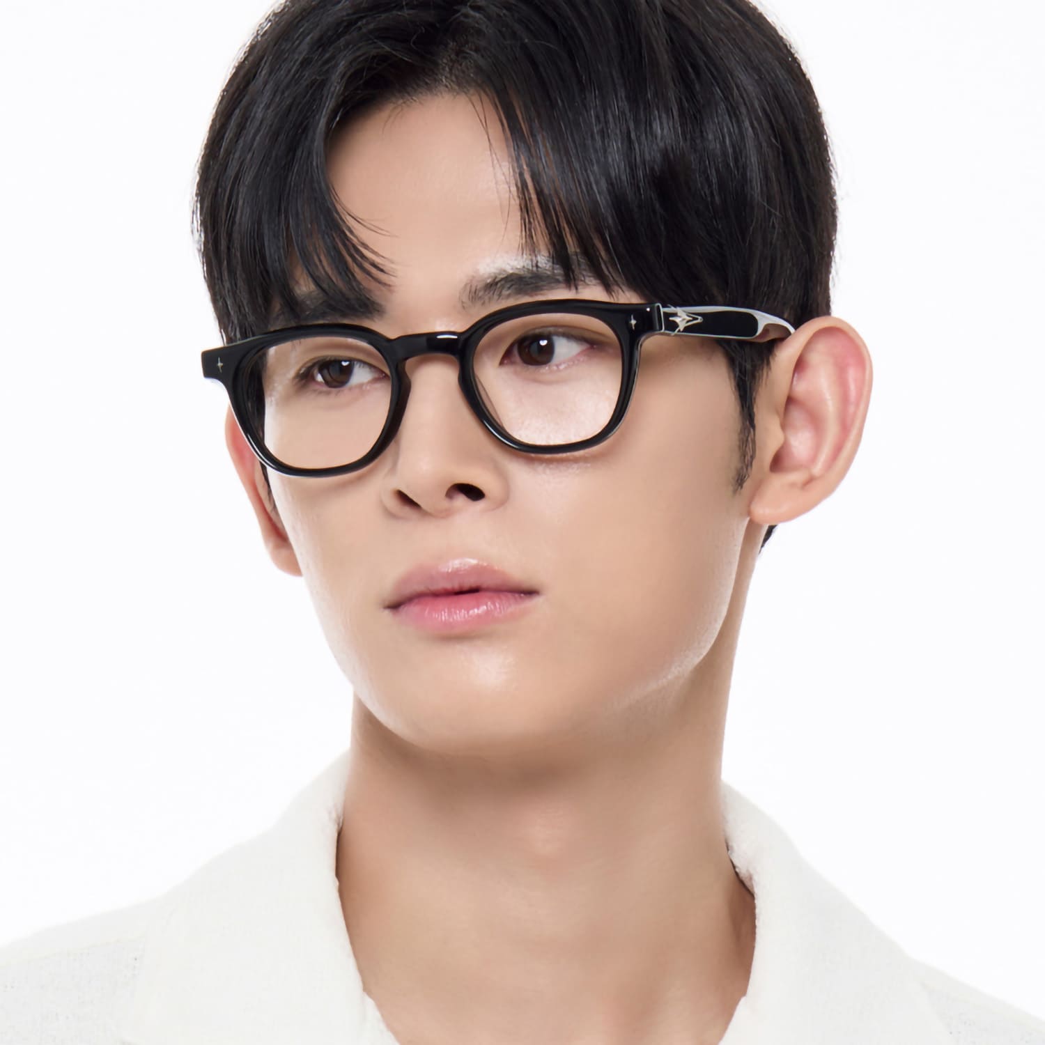 Gentle Monster - GM Vonzo 01 Square Glasses | Black Acetate