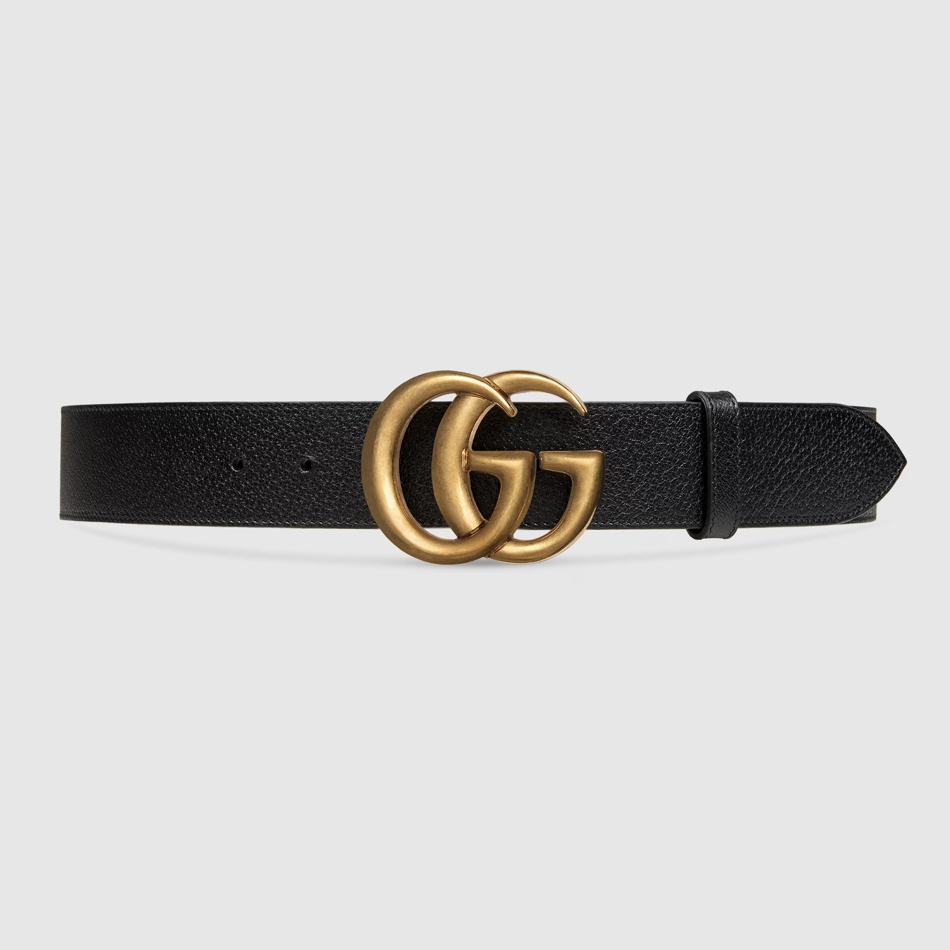 GG MARMONT WIDE BELT WITH DOUBLE G BUCKLE 406831 DJ20T 1000