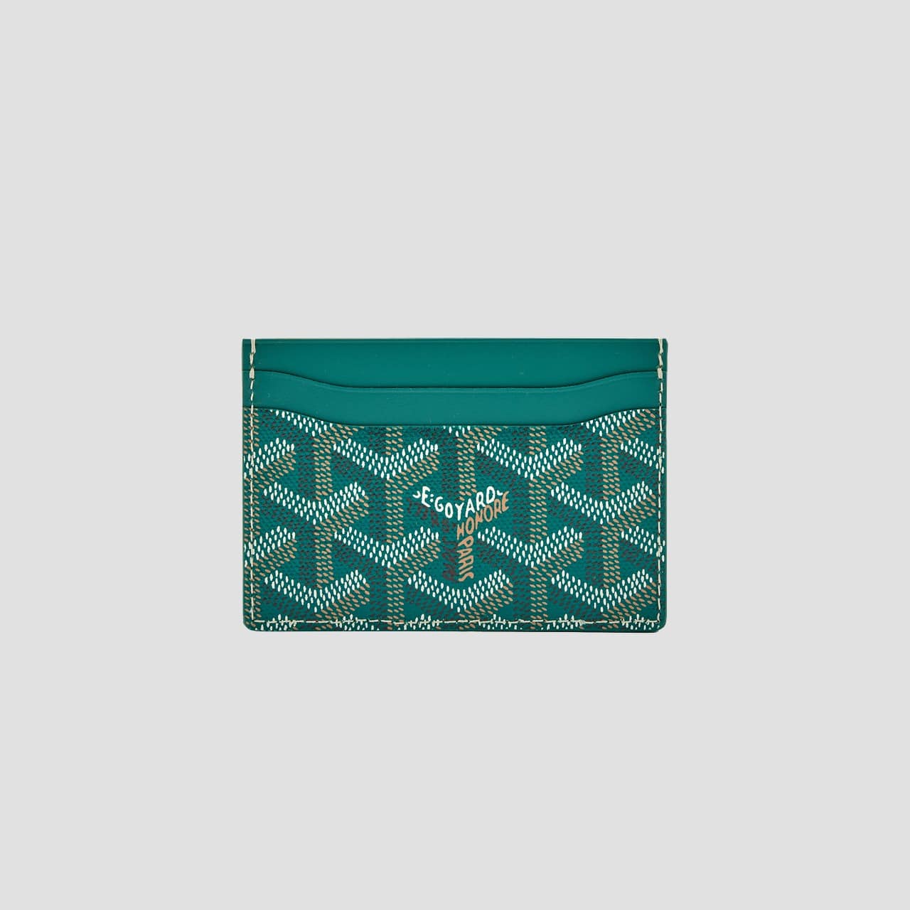 Goyard Saint-Sulpice Card Wallet Green STSULPPMLTY09CL09X