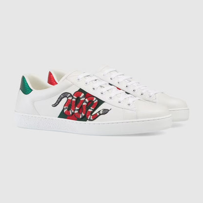 GUCCI ACE SNEAKER WITH SNAKE 456230 02JP0 9064