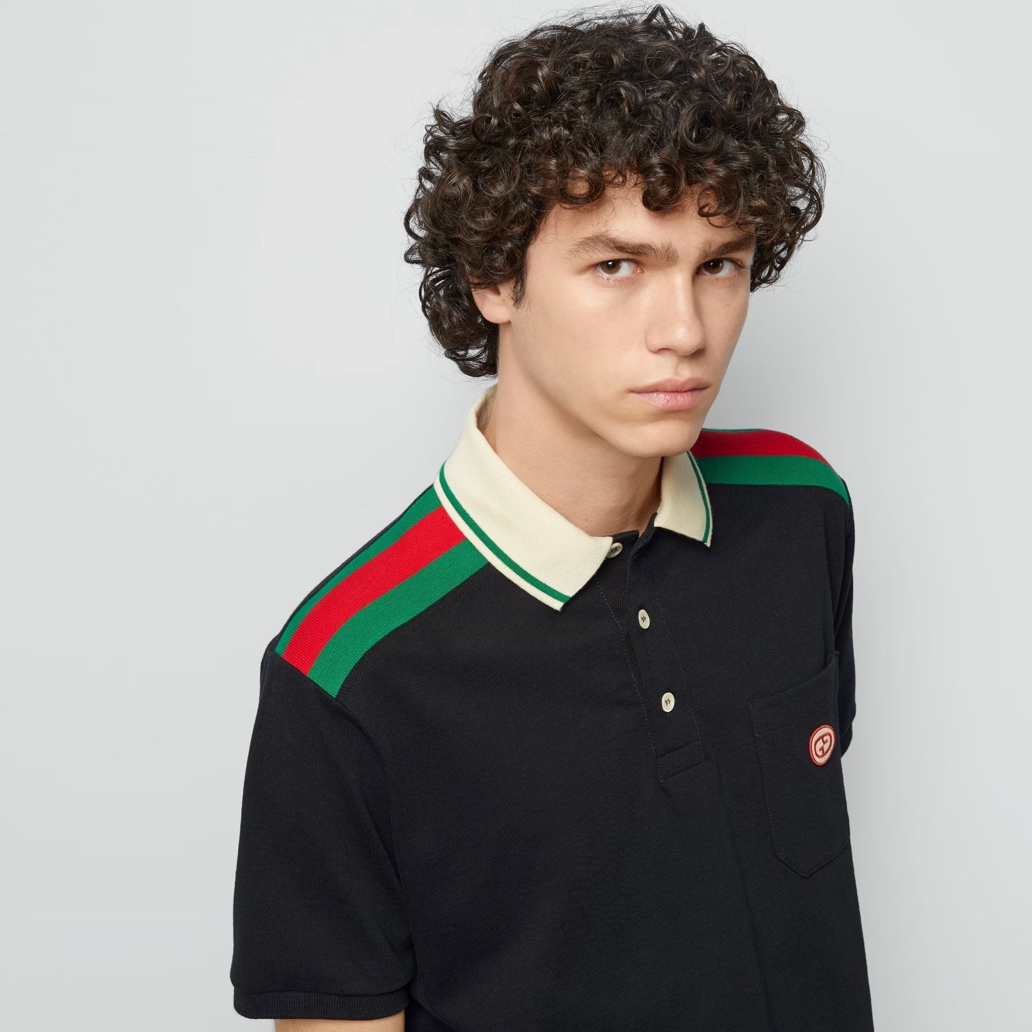 新品】 GUCCI / グッチ | GG シルク オープンカラーシャツ | 44