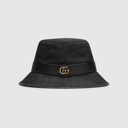 nón GUCCI GG CANVAS BUCKET HAT WITH DOUBLE G IN BLACK 576587 4HG53 1060 blankroom hà nội việt nam