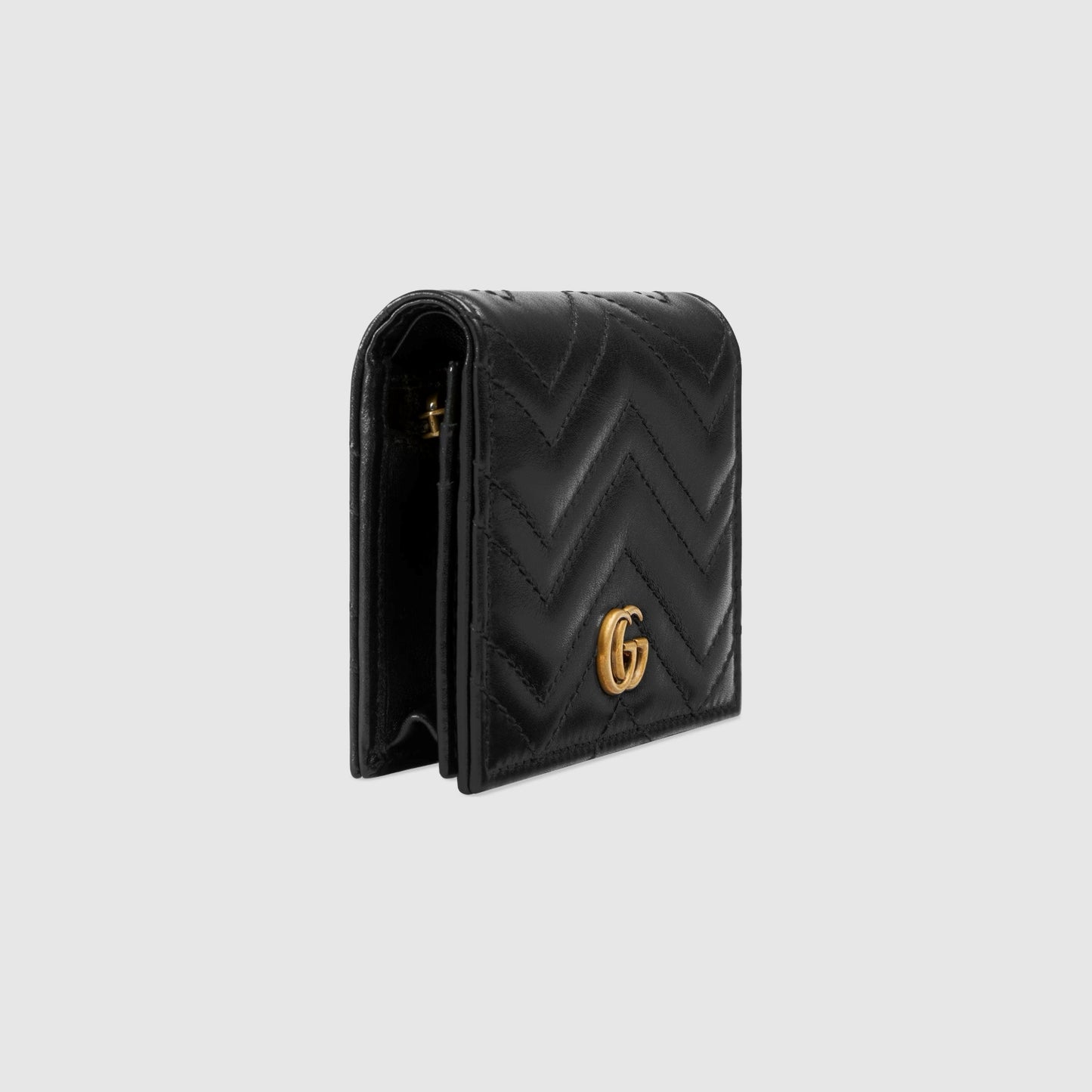 ví GUCCI GG MARMONT CARD CASE WALLET IN BLACK 466492 DTD1T 1000 blankroom hà nội, việt nam