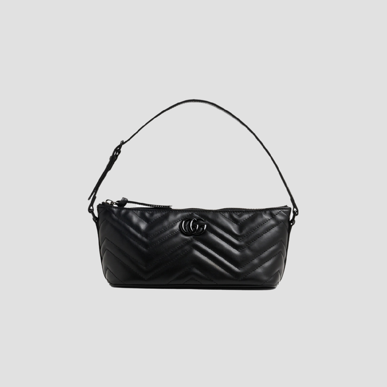 Gucci GG Marmont Shoulder Bag Black 739166 DTDHV 1000