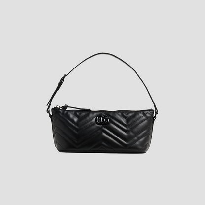 Gucci GG Marmont Shoulder Bag Black 739166 DTDHV 1000