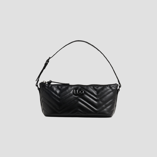 Gucci GG Marmont Shoulder Bag Black 739166 DTDHV 1000