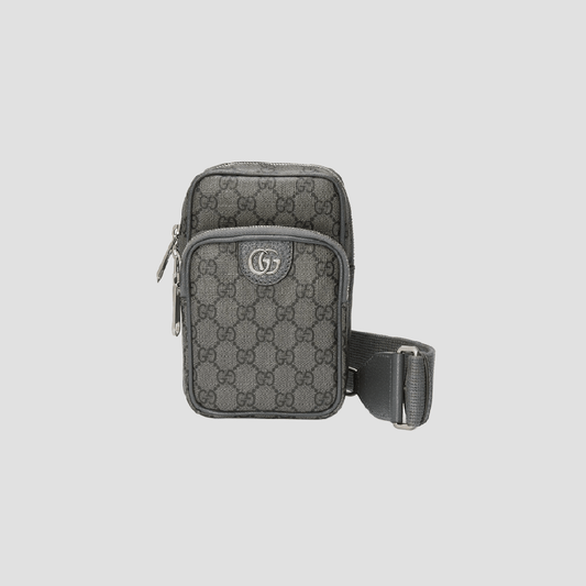 Gucci GG Ophidia Mini Crossbody Bag Grey 752565 UULHK 8576