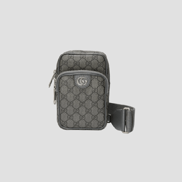 Gucci GG Ophidia Mini Crossbody Bag Grey 752565 UULHK 8576